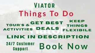Book your Tours & Activities on Vi@tor. Best Deals and Great Offers