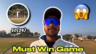 I Scored The Fastest Fifty In This DISTRICT LEAGUE 🔥 | VLOG 28 | CricWidVishal