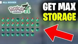 How To Unlock More Boxes In Pokemon Legends ZA - Get Max Storage