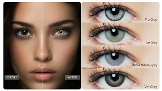 Trendy Eye Lens Colour Information With Names 2024 || Model Lens