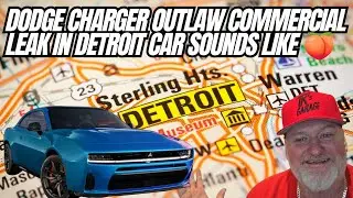 Dodge Charger Outlaw Spotted Shooting Commercial In Detroit, Sounds Like A$$