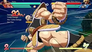 DBfZ: Nappa is fun! (Saibaman combos)