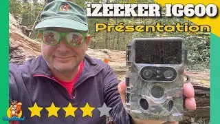 Camera Chasse Wifi iZEEKER IG600 - Pi&egrave;ge photos 4K double objectif.