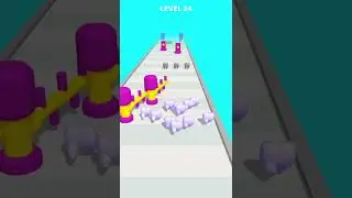 Tooth Run 😁 24 Level Gameplay Walkthrough | Best Android, iOS Games #shorts