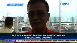 Customs chief to remove corrupt employees involved in corruption