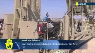 Israel steps up defence: Iron Dome battery stationed near Tel Aviv