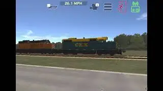 railfanning a bill island and new york western freight train going by a coal power plant