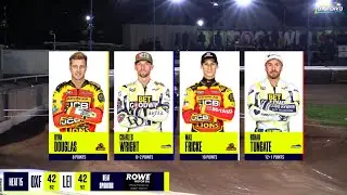 Heat 15 | Oxford vs Leicester | Rowe Motor Oil Premiership R2 | OXFORD SPEEDWAY TV 2025