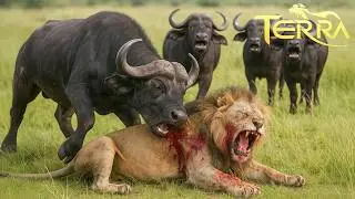 La Batalla de Supervivencia m&aacute;s Mort&iacute;fera de &Aacute;frica #animales #animalessalvajes