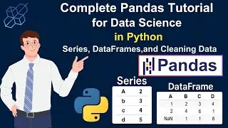 Complete Pandas Tutorial for Data Science in Python | Series, DataFrames, and Cleaning Data