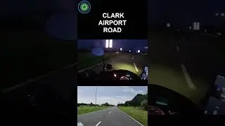 Afternoon and Evening Ride at Clark Airport Road #travel  #roadtrip #traffic #shortsfeed #motovlog