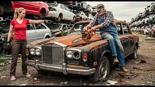 ASMR Car Restoration Full Rebuild of Rolls-Royce  1970 from Abandoned Condition to Looking New