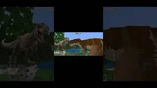 Minecraft Prehistoric Dinosaurs ft. TYRANNOSAURUS | SPINOSAURUS | ARGENTINOSAURUS. #shorts