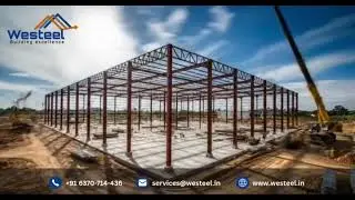 PEB Warehouse Construction in 8 Seconds | Westeel Building