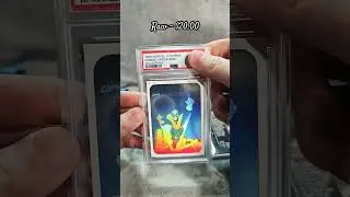 Graded PSA Reveal - 1990 Marvel Cosmic Spider-Man Hologram #gradedcards #marvel #spiderman