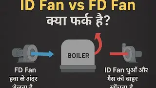 ID Fan और FD Fan में क्या फर्क है? | Difference Between ID Fan and FD Fan | Boiler System Explained