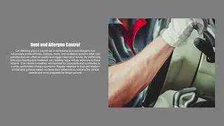 Mobile Car Detailing Tampa - Car Detailing Improves Interior Cleanliness and Comfort