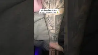 Incredible $10 temporary tattoos that look super real! #fok #viral
