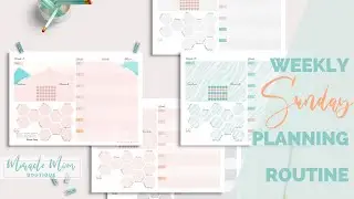 Weekly Dashboard | Sunday Planning Routine