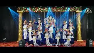 Chandhrachooda+Nenjinile remix | Kids performance| 9th Arangetram and salangai pooja 2023