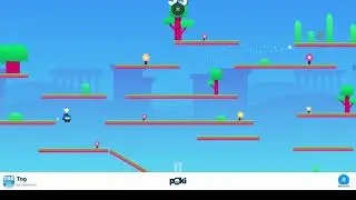 Intense game of TAG on poki .com