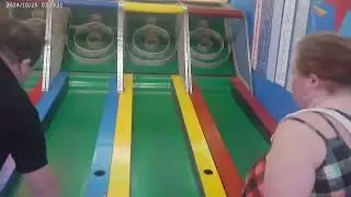 Courtney was Cheating on Skeeball in the Fun Cade. (2024).