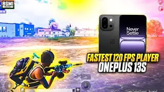 OnePlus 13S BGMI 120 FPS Test #day4🔥 Real Gameplay & Performance Review (No Lag?)