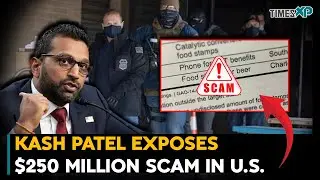 Indian-Origin Kash Patel Exposes $250 Mission Minnesota Scam In The U.S.