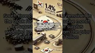 South Korea's Exports Increase for 11 Consecutive Months  #Exports, #RateCut,#WSJ,#PPI, #CPI, #PCE,