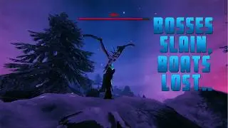Valheim Bosses? Easy. Keeping Our Boat Afloat? Not So Much...