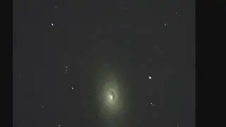 M64 the Black eye galaxy.  🔭🙂. Tonight from my backyard.