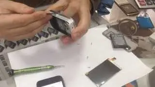 Замена дисплея Nokia 5230. Screen Display Replacement. 3 мин. 37 сек.