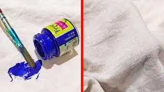 How to Get Out Acrylic Paint from White Clothes? How to Remove Acrylic Paint from Clothing or Fabric