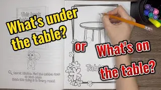 What's under the table? OR What's on the table?