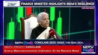 Smt Nirmala Sitharaman's interaction with Editors at NDTV Profit Conclave 2026 in New Delhi
