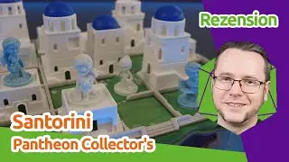 Santorini - Pantheon Collector's 2nd Edition - Ein perfektes Spiel - Bauen für Dionysos | staygeeky
