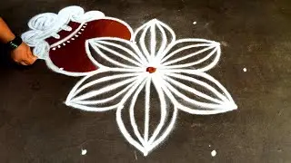 Pongal pot rangoli| sankaranti Muggulu 2026🌹5*3Beautifulrangoli🌹pongal paanaikolam🌹Thaipongal kolam