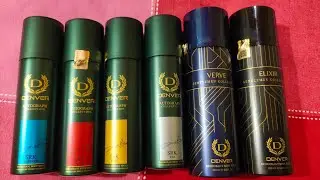 DENVER SRK AUTOGRAPH  COLLECTION and GENTLEMEN COLLECTION BODY SPRAY REVIEW  VIDEO #perfume 