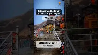 2 Dham Yatra Package| Kedarnath Badrinath Package| Do Dham Tour Plan #kedarnath #badrinath #tungnath