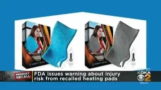 FDA issues warning and recall of specific electric heating pads