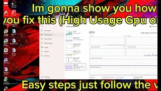 Fix High Usage GPU on Idle (AMD Software: Adrenaline Edition)