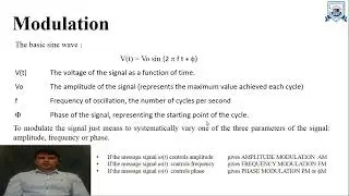 Lecture 16 Modulation in Telemetry