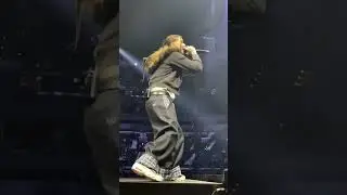 Young Miko interpretando &ldquo;Riri&rdquo; esta noche en el #HMHASTOUR opening show 💗😍#viral
