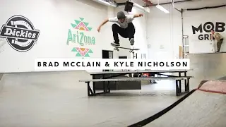 Brad McClain and Kyle Nicholson | TransWorld SKATEboarding