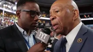 Richard Chopping It Up With Congressman Cummings - DNC 2016 Coverage