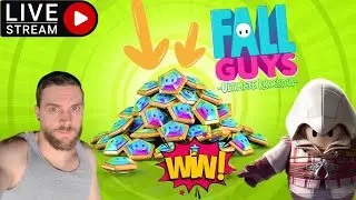 FALL GUYS LIVE CUSTOM GAMES AND SHOW-BUCKS GIVEAWAYS!
