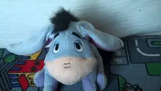 Fisher-Price Winnie The Pooh Happy Ears singing, talking Eeyore donkey