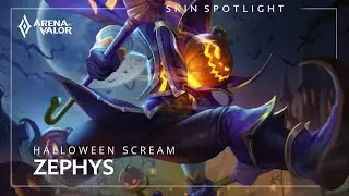 Skin Spotlight: Zephys &mdash; Halloween Scream | Arena of Valor | TiMi