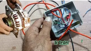 DIY Alternator Voltage Regulator Tester | How to Test Car Alternator IC Easily