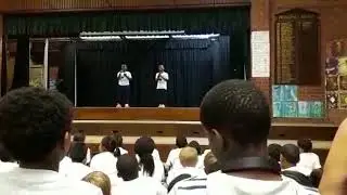 My Beautiful Sister singing at her school (on the left) - Alessia Cara - Scars To Your Beautiful